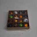 Halloween Ornaments Tree Decorations, Naughty Pumpkin Themed 16ct 80mm Ornaments, Shatterproof Decorative Hanging Assorted Ornament for Holidays Party Halloween Christmas Decor and Events