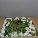 Riceshoot 500 Pcs Artificial Silk Roses Flowers with Long Stem Bridal Wedding Bouquet Realistic Floral Bulks for Garden Home Party Gifts Favor Decoration, (White)