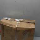 Furnulem Night Stand with Charging Station, USB Ports and Outlets, 28.3 Inch Tall Bedside Table with Wood Shelf, 3 Fabric Drawers Side Table for Bedroom, 3 Ways to Use, Rustic Brown