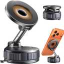 Magnetic Phone Holder for Car [98+ LB Strongest Suction & 2800gf Strongest Magnetic] 360 Adjustable Car Phone Holder for Magsafe Phone Holders for Your Car for iPhone 17 Pro Max 16 15 14 13 12 Plus (Dark Black)