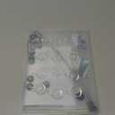 10 inches Stainless Steel Furniture Straps for Baby Proofing, No-Drill Furniture Anchors Earthquake Straps, Prevent Falling and Anti Tip TV Safety Straps, 6 Pcs