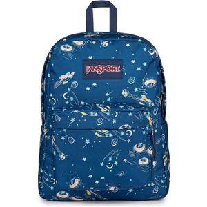 JanSport SuperBreak One Backpack - Durable, Lightweight Bag with 1 Main Compartment, Front Utility Pocket with Built-in Organizer, Premium Backpack, Vortex Voyage