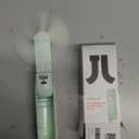 JISULIFE Handheld Mini Fan, 3 IN 1 USB Rechargeable Portable Fan [12-19 Working Hours] with Power Bank, Flashlight, Pocket Design for Travel/Summer/Concerts/Lash, Gifts for Women(Green)