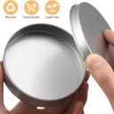 iplusmile 10pcs Metal Sugar Candy Storage Boxes, Korean Candy Game Cookie Cutters Round Snack Case Tin Containers for Party Favor, Kitchen Home Use