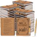 Colarr 50 Sets Christmas Employee Appreciation Gifts Starfish Spiral Notebooks Bulk You Make a Difference A6 Inspirational Journal and Motivational Bamboo Pens for Coworkes Staff Team Volunteer