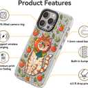 Compatible for iPhone 15 Pro Max Case Cute Aesthetic - Durable Shockproof 6.6 ft Drop Impact Phone Case Cover with Funny Fashion Kitty Cat 6.7" Clear