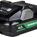 Metabo HPT 18V 4.0Ah Lithium Ion Battery, Lightweight 1.3 lbs Battery with Fuel Indicator, Long-Lasting Power for 18V Tools, 30% Longer Runtime, Multiplex Protection Circuit, BSL1840M