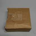 Hon&Guan Soffit Vents 4 Inch, Round Exhaust Air Vent Cover with Built-in Fly Screen for Bathroom Kithchen Office Home, Black