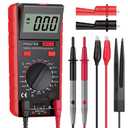 Proster LCR Meter - Capacitance Inductance Resistance Tester Multimeter Self-Discharge with Overrange Display (Red)