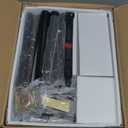 Black Nightstand,Modern Bedside Table with Storage Drawer and Open Wood Shelf, for Living Room, Bedroom and Small Spaces, Accent Night Stand with Solid Wood Legs, Easy Assembly,Classic Black