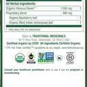 Traditional Medicinals - Organic Hibiscus Herbal Tea (6 Pack) - Supports Heart Health - 96 Tea Bags Total (EXP 06/30/29)