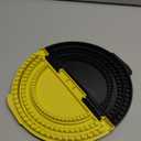 3-in-1 Tortilla Sealer, Tacos Tortilla Crimper Maker, Adjustable Size, For 6"-8-10" Crust, Make Sealed Quesadillas,Tacos, Burritos, Sandwich & More, BPA-Free, Yellow & Black