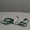 15  Ft Gauge Green Outdoor Extension Cord, UL Listed Medium Duty 3-Prong Power Cable for Indoor/Outdoor Holiday and Yard Use