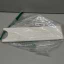 Stone Faucet Mat for Kitchen Sink - Quick Dry Diatomite Sink Splash Guard, Prevents Moisture Buildup & Water Stains, Water Absorbing Stone Tray for Bathroom Countertop (White, 30" x 4")