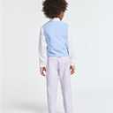 Nautica Boys' 4-piece Formal Suit Set with Vest, Pants, Collared Dress Shirt, and Tie