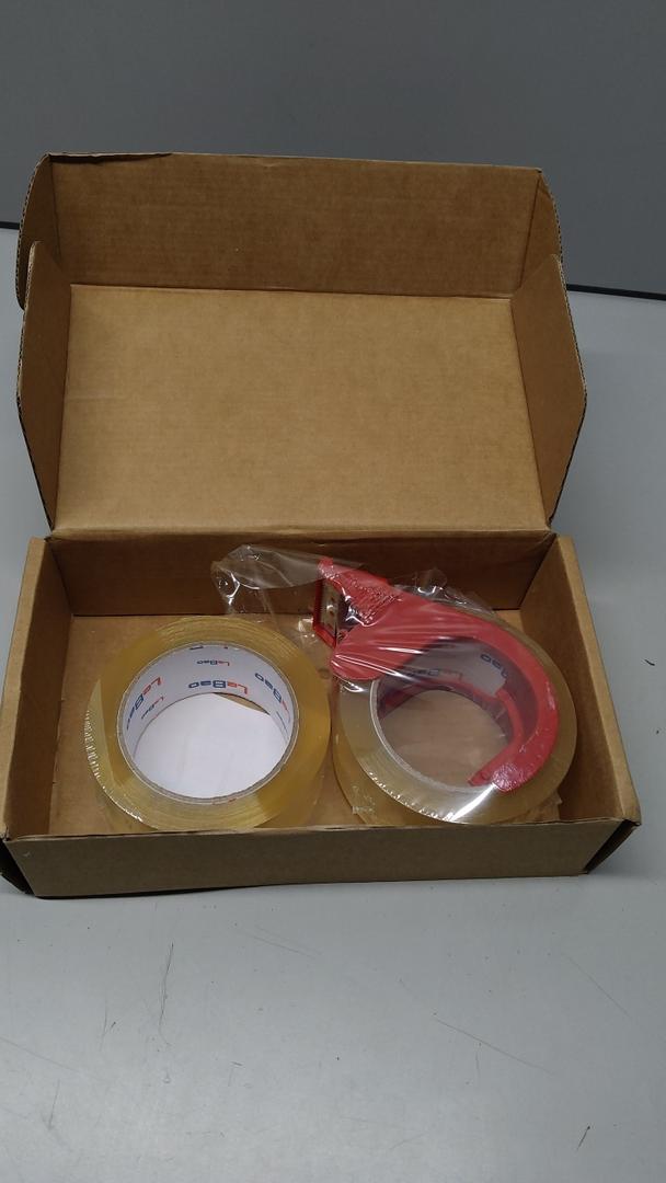 Heavy Duty Packing Tape for Moving Boxes  1.88" x 360Yds (6 Rolls) Clear Moving Tape for Boxes, Secure Sealing for Cardboard, Bubble Wrap, Shipping Supplies (2, Plastic Dispenser)