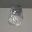 Nonwoven Christmas Tree Skirt, 24 inch Xmas Tree Skirt with Black Pom Poms, Seasonal Holiday Indoor Decoration(Black, 24 inch)