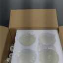 Gold Wall Sconces Set of Two 2-Light Modern Wall Light 3.93"(W)*15.4"(H) Bathroom Vanity Light Milky White Glass