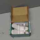 Door Lever Lock (2 Pack)  Prevents Toddlers from Opening Doors  Easy One-Hand Operation for Adults  Durable ABS with 3M Adhesive Backing  No Tools Needed for Install (White)