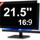 J J-Dream [2 Pack] 21.5 Inch Privacy Screen for Computer Monitor Blue Light Screen Protector Anti Glare Anti-Scratch Monitor Privacy Shield Screen 21.5 Inch 16:9 Aspect Ratio