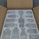 Aheroi 32 Pcs Bud Vase Set, Clear Vases for Centerpieces, Cute Glass Bud Vases Small Vases for Flowers, Mini Vase Flower Vase Set for Wedding Decorations, Room Office Table Decor