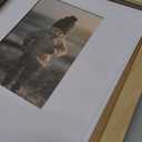 KINLINK 8x10 Picture Frame Natural, Solid Wood Frame with Acrylic Plexiglass for Pictures 4x6/5x7 with Mat or 8x10 without Mat, Tabletop and Wall Mounting Display Photo Frame 1 Pack