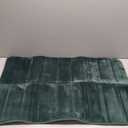 Buganda Memory Foam Bath Mat, 44" x 24", Ultra Soft and Non-Slip Bathroom Rugs, Water Absorbent and Machine Washable Bath Rug Runner for Bathroom, Shower, and Tub, Dark Green