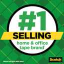 5 x Scotch Magic Tape, 3 Rolls (3/4 in x 300 in), Invisible Matte Finish, Writable, Photo-Safe, Resists Splitting and Tearing  Ideal for Home, Office and School