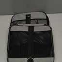 Cat Carrier Airline Approved, Soft-Sided Dog Carrier with Inner Safety Leash, Pet Transport Carrier for Small-Medium Cats Puppies up to 15 Lbs, Collapsible Travel Kitten Carrier Bag -Gray M (17.0"L x 11.0"W x 11.0"H, Grey)