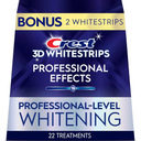 Crest 3D Whitestrips Professional Effects – Teeth Whitening Kit, 22 Treatments (20 + 2 Bonus), Each with 1 Upper/1Lower, 44 Strips – Crest 3DWhite Teeth Whitening Strips