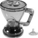 Smart Reusable Coffee Dripper & Filter Cup Paperless Automatic Pour Over Coffee & Tea Maker Immersion Extraction, BPA-Free, Home Brewing, Large 21oz