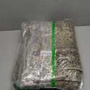 FMFUNCTEX 2x10 Runner Rug Brown Washable Vintage Neutral Distressed Non Slip Low Pile Indoor Carpet Retro Floral Hallway Entryway Rug for Kitchen Living Room Bedroom Bathroom Laundry Entry Bedside