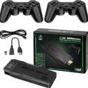 Newest 20000+ Games Retro Game Console Video Gaming: HDMI 4K Mini NES Classic Edition Game Stick Emulator with 2.4G Wireless Controllers, Plug and Play Video Games for TV
