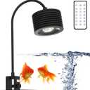 Lominie Aquarium Plant Light LED Aquarium Light Nano Freshwater Fish Tank LED Light for Refugium Planted Tank with Gooseneck
