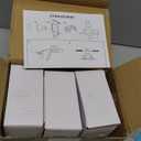 6 Pack Spotlight Frame, 3 inch Recessed Ceiling Light Trim Compatible with MR16 GU10 GU5.3 Bulbs, Adjustable Holder for Cabinet Kitchen, Brushed Nickel