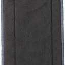 Nora's Nursery 10 Pack Charcoal & Microfiber Inserts with Snap - 5 Layers - Reusable and Absorbent - 13" x 5" Perfect for Any Diaper