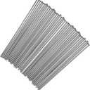 40Pcs Manganese Steel Descaling Needles, 7.09" Inch Chisel Tip, Replacement Needle Set for Needle Scaler