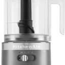 KitchenAid 5 Cup Food Chopper Cordless KFCB519DG, Charcoal Grey