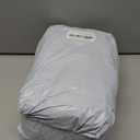 UPF 50+ Kayak Cover, Dustproof Canoe Cover for Outdoor Storage, 420D Waterproof Kayak Cover for Fishing Boat, Gray (Silver, 10ft)