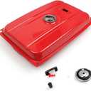 Generator Gas Fuel Tank 5 Gallons / 18.9 Liters Universal Generator Gas Tank with Valve Petcock Filter for EC2500