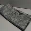 Fitted Tablecloth with Elastic Edge, 100% Waterproof Oil Proof Plastic Table Cover, Rectangular, Gray Wood 