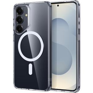 ESR for Samsung Galaxy S25 Plus Phone Case, Compatible with MagSafe, Magnetic Case for S25+ Plus, Military-Grade Protection, Yellowing Resistant, Classic Series, Clear
