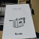 Breville Smart Fryer, 4 Quart, Brushed Stainless Steel