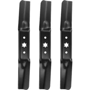 ACEBRI Mower Blades 54 '' for Troy-Bilt for Cub Cadet 942-05056A 7/942-05056, for Cub Cadet RZT-L54 RZT-S54 Ultima ZT1-54 ZT2-54 XT1-54 XT2-54 blade(6 point star), for Mustang 54 XP Blades, 3Pack
