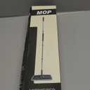 Microfiber Mops for Hardwood Floor Cleaning - BPAWA Flat Floor Mop with 4 Washable Pads for Laminate Wood Tile Vinyl Home Kitchen Bathroom - 59" Adjustable Handle (Gray)