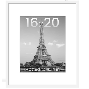 upsimples 16x20 Picture Frame, Gallery Wall Frames, White