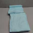 Full Size 4 Piece Sheet Set - Comfy Breathable & Cooling Bed Sheets Set - Hotel Luxury Bedding for Women, Men, Kids, Teens, Boys & Girls - Deep Pockets, Ultra-Soft, Wrinkle Free - Oeko-Tex - Spa Blue