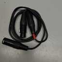 Gotor 4 pin XLR to 3 pin XLR Adapter 4 pin XLR Female to Dual 3 pin XLR Male Cable 3.28ft (XLR Female 4pin)
