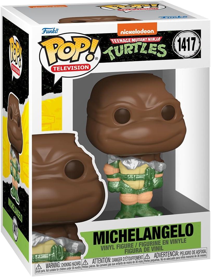 Funko POP! TV: Teenage Mutant Ninja Turtles (TMNT) - Michelangelo - Collectable Vinyl Figure - Gift Idea - Official Merchandise - for Kids & Adults - TV Fans