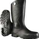 Dunlop Protective Footwear, Chesapeake plain toe Black Amazon, 100% Waterproof PVC, Lightweight and Durable, Size:12